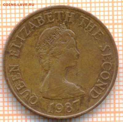 Джерси 2 пенса 1987 г., до 22.01.2021 г. 22.00 по Москве - Джерси 2 пенса 1987 2602