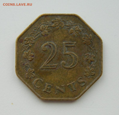 Мальта 25 центов 1975 г. (Лодка). до 21.01.21 - DSCN5214.JPG