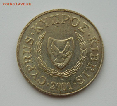 Кипр 20 центов 2001 г. до 21.01.21 - DSCN5191.JPG