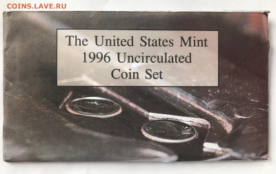 Банковский набор монет США 1996 до 21.30 МСК 21.01.21 - IMG_4095-96