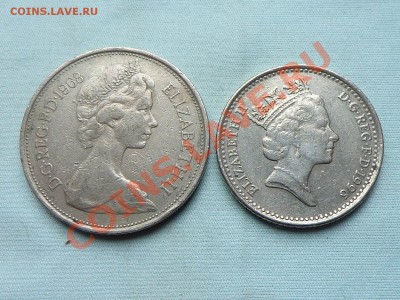 БРИТАНИЯ 10 пенсов две разные .до 7.10.11 в 22-00 - MEMO0063.JPG