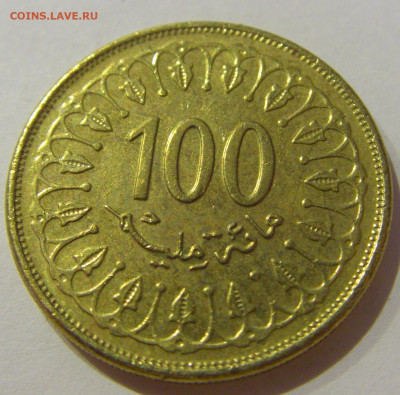 100 миллим 1997 Тунис №2а 23.01.2021 22:00 М - CIMG6801.JPG