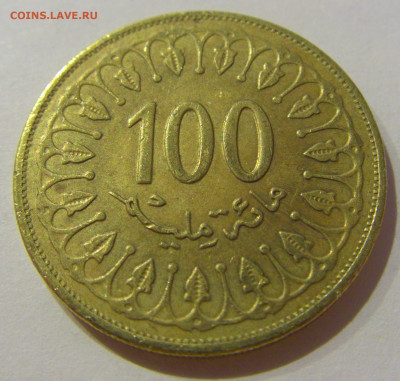 100 миллим 2011 Тунис №2а 23.01.2021 22:00 М - CIMG6809.JPG