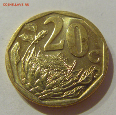 20 центов 2016 ЮАР №1а 23.01.2021 22:00 М - CIMG6893.JPG
