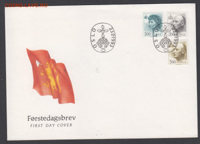 Норвегия 1993 король королева КПД до 24 01 - 358