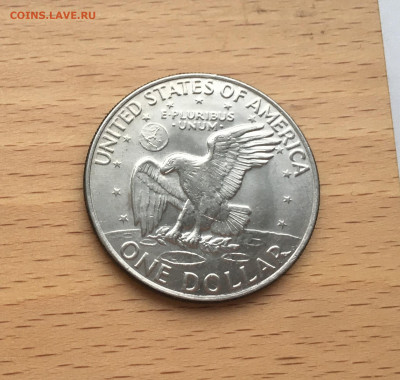 Крона Шайба США 1 доллар 1972 Эйзенхауэр - IMG_0284.JPG