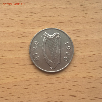 Ирландия 10 пенсов 1980 фауна рыба - IMG_0960.JPG