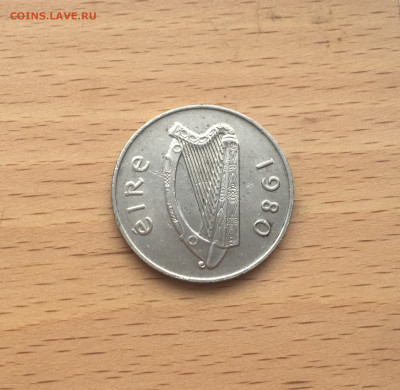 Ирландия 10 пенсов 1980 фауна рыба - IMG_0963.JPG