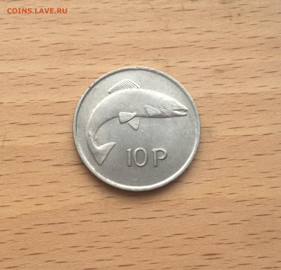 Ирландия 10 пенсов 1980 фауна рыба - IMG_0959.JPG