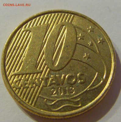 10 сентаво 2013 Бразилия №2а 25.01.2021 22:00 М - CIMG7009.JPG