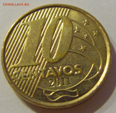10 сентаво 2011 Бразилия №1а 25.01.2021 22:00 М - CIMG7013.JPG