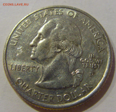 25 центов 2001 Вермонт США №1а 25.01.2021 22:00 М - CIMG7055.JPG