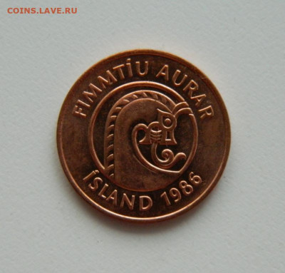 Исландия 50 эйре 1986 г.(Фауна) без обращения до 25.01.21 - DSCN5385.JPG