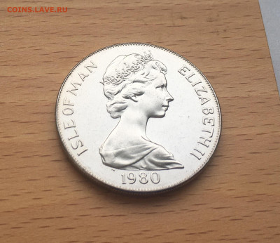 Шайба Остров Мэн 1 крона 1980 Олимпийские Игры Москва борьба - IMG_1092.JPG