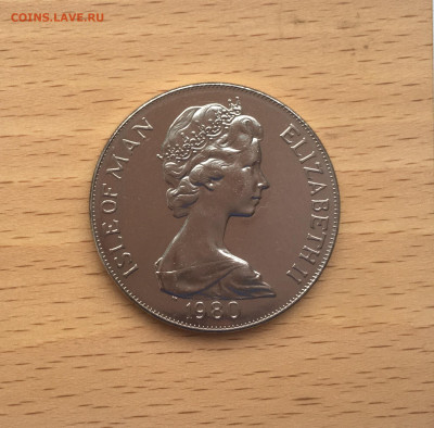 Шайба Остров Мэн 1 крона 1980 Олимпийские Игры Москва борьба - IMG_1088.JPG