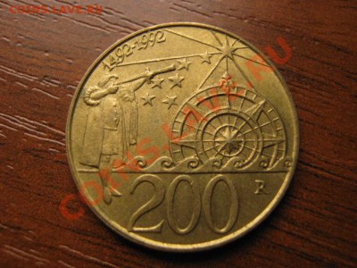 Сан Марино 200 лир 1992 Астроном до 04.10 в 21.00 М - IMG_0954