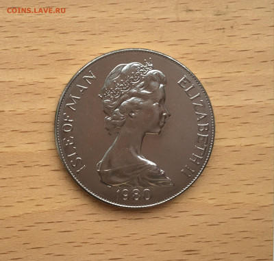 Шайба Остров Мэн 1 крона 1980 Олимпийские Игры Москва бокс - IMG_0429.JPG