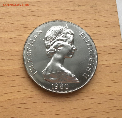 Шайба Остров Мэн 1 крона 1980 Олимпийские Игры Лейк-Плэсид - IMG_0383.JPG