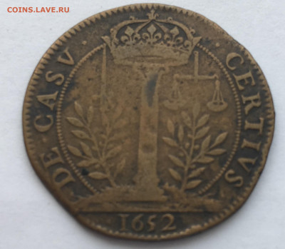 Монета 1652 г. Определение. - Безымянный3
