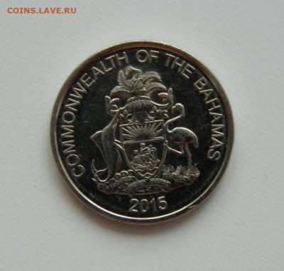 Багамские острова 25 центов 2015 г. (Парусник) до 25.01.21 - DSCN5362.JPG