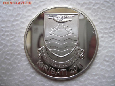 10 долларов Кирибати 2011   до 23.01.21 - IMG_2459.JPG