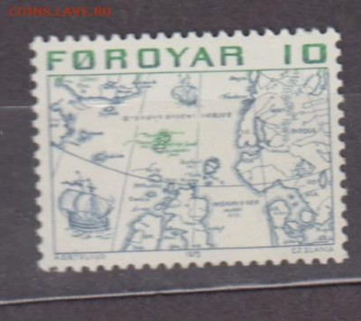 Фареры 1975 парусники 1м** до 27 01 - 16