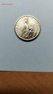 1 доллар 2020. Джордж Буш старший. 41 ый президент США. UNC - 20210104_191958