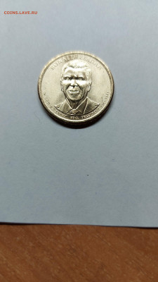 1 доллар 2020. Джордж Буш старший. 41 ый президент США. UNC - 20210104_191928
