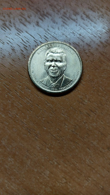 1 доллар 2020. Джордж Буш старший. 41 ый президент США. UNC - 20210104_191914