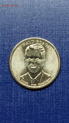 1 доллар 2020. Джордж Буш старший. 41 ый президент США. UNC - 2021-1-21 17-31-55