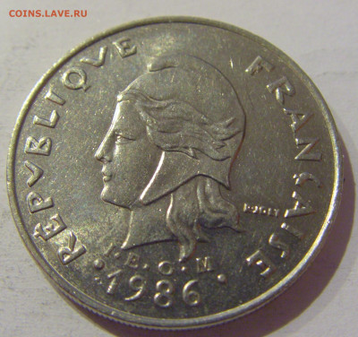 20 франков 1986 Французская Полинезия №1 27.01.2021 22:00 М - CIMG8402.JPG