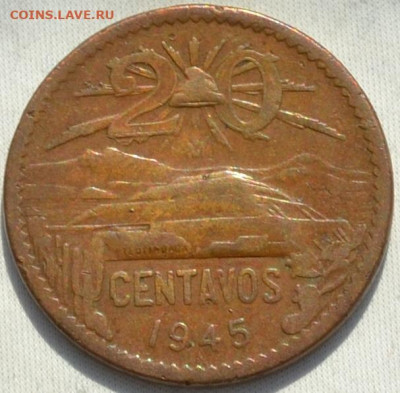 Мексика 20 сентаво 1945. 24. 01. 2020 в 22 часа 00 мин. - DSC_0329.JPG