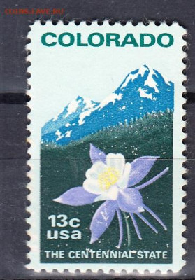 США 1977 штат Колорадо 1м ** до 28 01 - 13