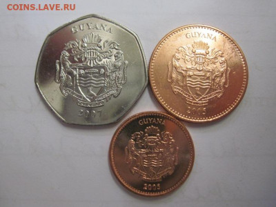 Гайана набор из 3 монет    до 24.01.21 - IMG_1725.JPG