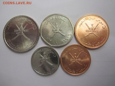 Оман набор из 5 монет до 24.01.21 - IMG_1645.JPG
