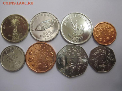 Уганда набор из 8 монет до 24.01.21 - IMG_1849.JPG