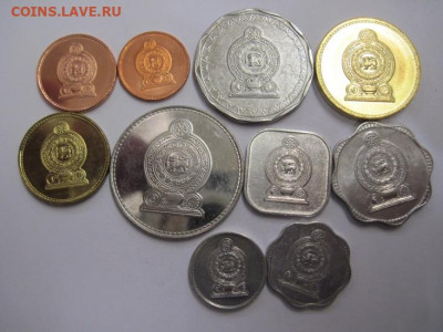 Шри Ланка набор из 10 монет  до 24.01.21 - IMG_1519.JPG