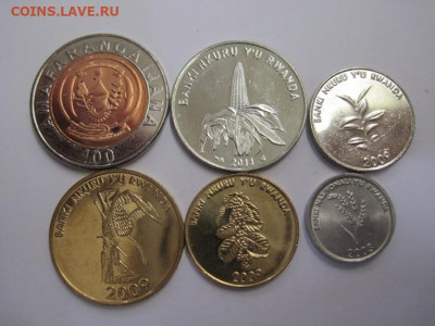 Руанда набор из 6 монет    до 24.01.21 - IMG_1883.JPG