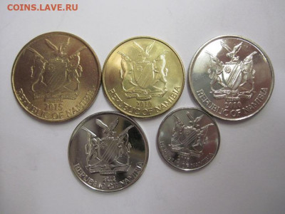 Намибия набор из 5 монет  до 24.01.21 - IMG_1948.JPG