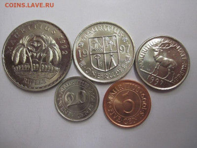 Маврикий набор из 5 монет   до 24.01.21 - IMG_1546.JPG