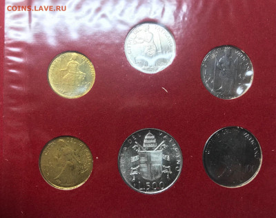 Набор монет Ватикана 1980 до 21.30 МСК 23.01.21 - IMG_3716