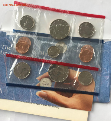 Банковский набор монет США 1991 до 21.30 МСК 23.01.21 - IMG_4098