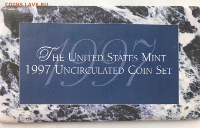 Банковский набор монет США 1997 до 21.30 МСК 23.01.21 - IMG_4085