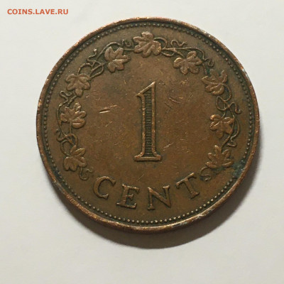 Мальта 1972г 1 цент - image-25-10-20-06-10-7