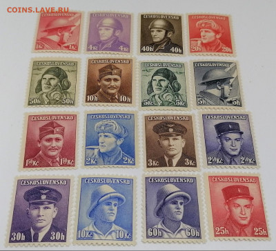 Чехословакия.1945 год.Набор.Фикс 100 руб - oyjCbQaB2Gc