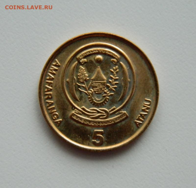 Руанда 5 франков 2003 г. (без обращения) до 28.01.21 - DSCN5497.JPG