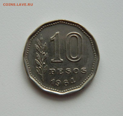 Аргентина 10 песо 1964 г. до 28.01.21 - DSCN5507.JPG