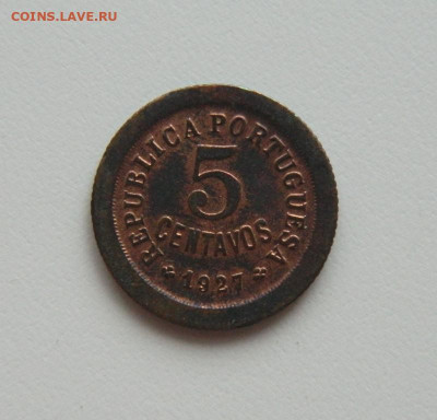 Португалия 5 сентаво 1927 г. до 28.01.21 - DSCN5481.JPG