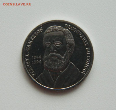 Конго 50 сантимов 2002 г. (Юбилейная) ло 28.01.21 - DSCN5517.JPG