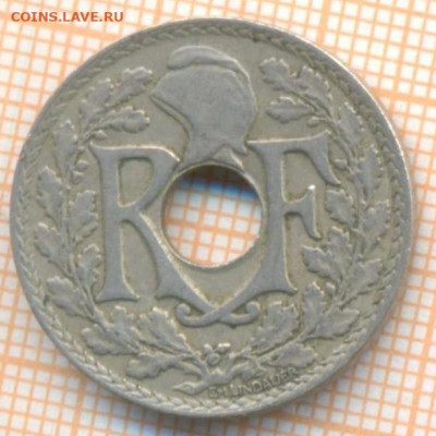 Франция 25 сантимов 1918 г., до 29.01.2021 г. 22.00 по Моск - Франция 25 сантимов 1918 2471а